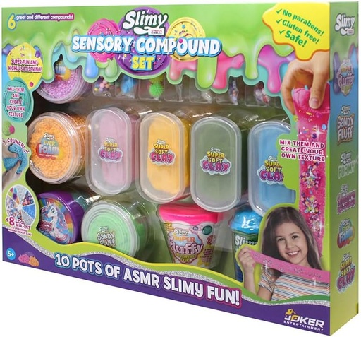 [7611212335175] SLIMY SENSORY COMPOUND SET 10 PCS SET-33517