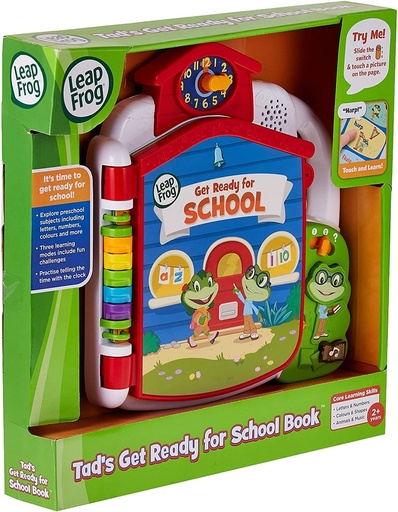 [3417766023032] Leapfrog Tad'S Get Ready For School Book - 80-602303
