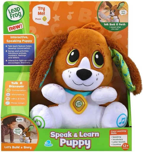 [3417766101037] LeapFrog Mona Interactive Plush - 80-610103