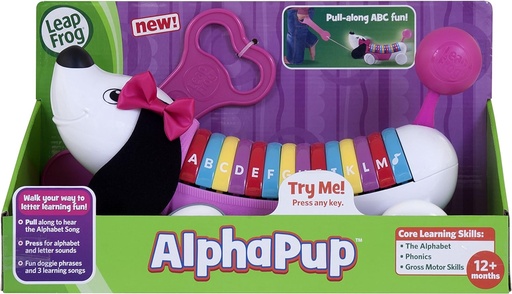 [708431192423] Leapfrog Alphapup - Pink - LF 80-19242E