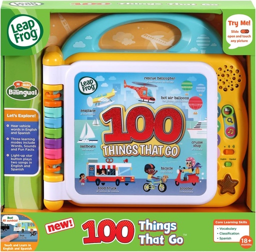 [341776614843-8] Leapfrog 100 Things I Go - 80-614840
