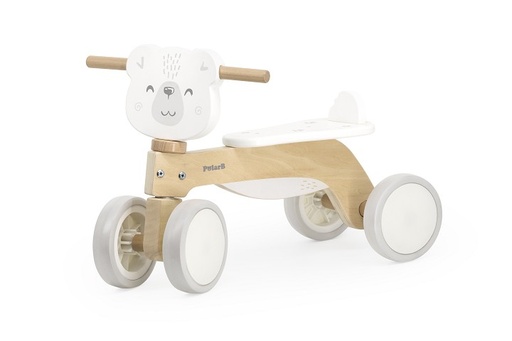 [6971608442391] Wooden Trike White - PolarB 44239