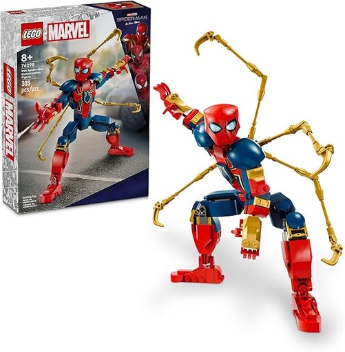 [5702017590165]  IRON SPIDER-MAN CONSTRUCTION-LEGO 76298