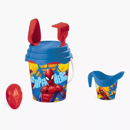 [8001011184279] MONDO DLX BKT SET 17CM SPIDERMAN-18427