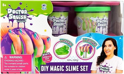 [4897046473884] DMAGIC SLIME DOUBLE SET  240 GM-DR SQUISH38496