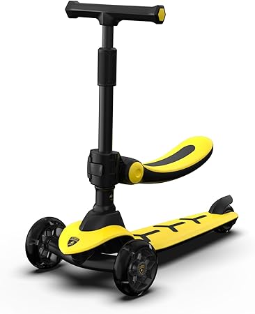 [6970214211940] Lamborghini Scooter w/ Seat Yellow-LB2005-S-YL