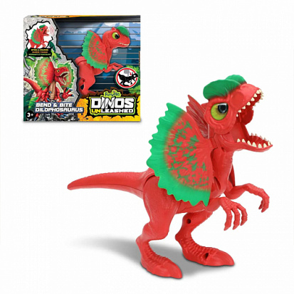 [884978311265] Dinos Bend & Bite Dilophosaurus-31126