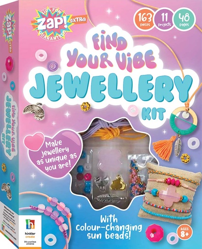[9781865152585] Zap! Extra Find Your Vibe Jewellery Kit-HBM00633