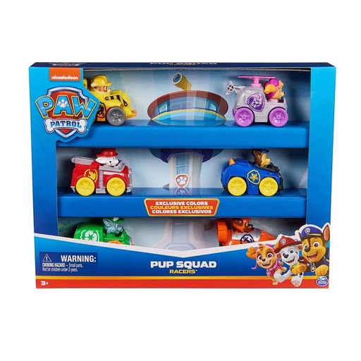 [681147017818] Paw Patrol Pup Squad Racer Gift Pk-6070070