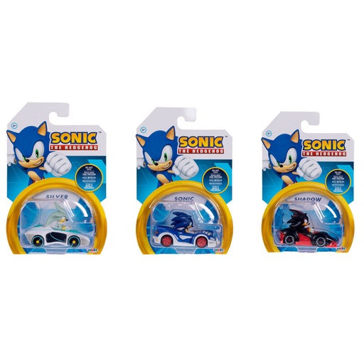 [192995423244] Sonic Die-Cast Vehicles 1:64 Wave #7 Ast.3-42324