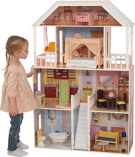 [706943650233] KIDKRAFT SAVANNAH DOLLHOUSE-65932