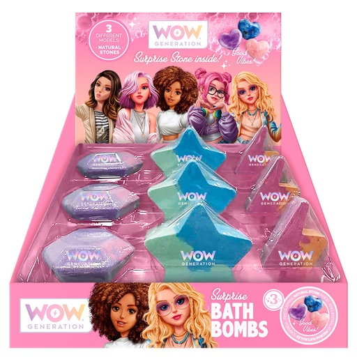 [8435507883276] SURPRISE BATH BOMB -WOW00101