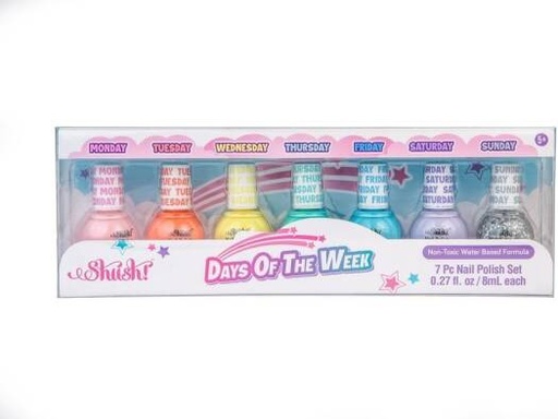 [7331898070008] مجموعة طلاء أظافر SHUSH 7DAYS-35024