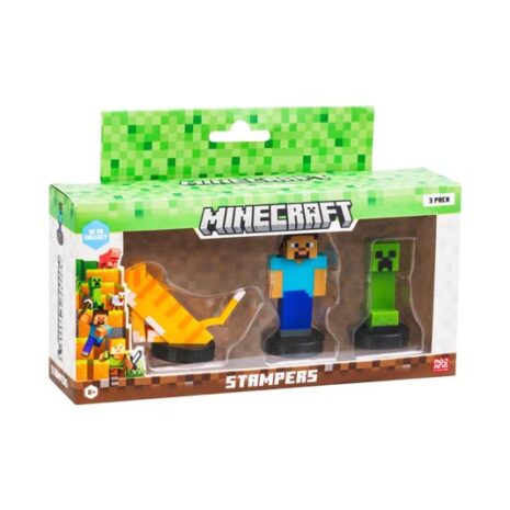 [810128424141] Minecraft Stampers 3PK Asst.-MC5021