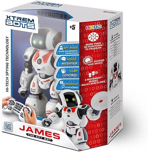 [8436598030846] JAMES THE  SPY BOT-XT3803084