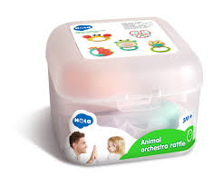 [6909090003189] Animal Rattles-Hola E318B