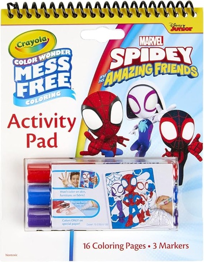 [71662027834] Crayola Spidey and Friends CW Activity Pad -2783