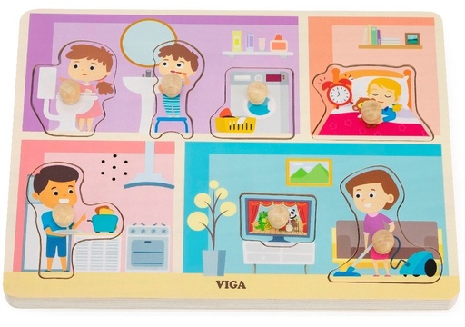[6971608447617] Sound Puzzle Around the House-Viga 44761