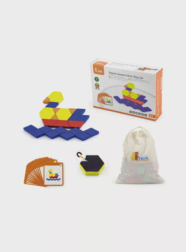 [6934510507220] Magnetic Puzzle 32pcs Set Animals-Viga 50722