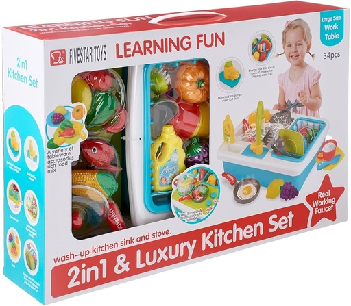 [6911219353853] 2in1 Kitchen Set-35385
