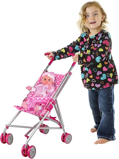 [6992026015554] DOLL Stroller -FL8103-S