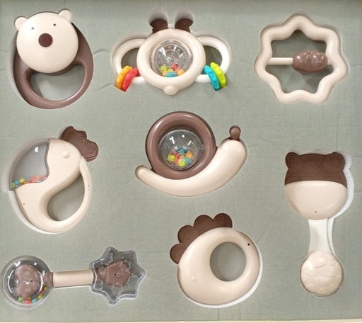 [6971565873573] Baby Rattle Toy 8pcs -Kaichi Z999-357