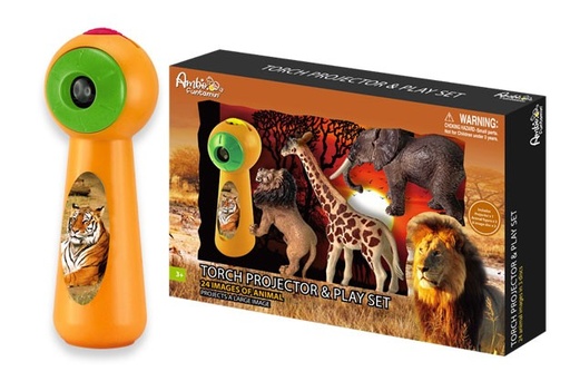 [4897122491665] PROJECTOR AND ANIMAL PLAYSET-AF6305WW