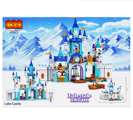 [820724582] COGO Ice & Snow Grand Castle 644PCS- 2005