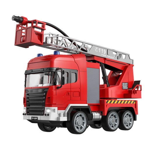 [6948061926492] RC Fire Engine With Water Pump-E597-003