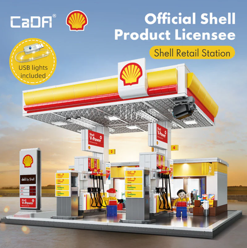 [6948061929790] Shell Gas Station-C66026W