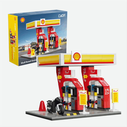 [6948061930246] Shell Mini Gas Station-C66028W