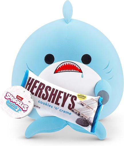 [193052067227] SNACKLES  8" SHARK & HERSHEY-77605H