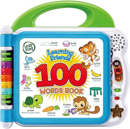 [3417766015433]  Learning friends 100 words book UK & FR -LF 80-601543