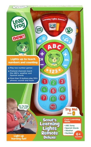 [3417766062031]  Scout's Learning Lights Remote-LF 80-606203
