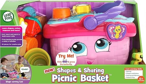 [3417766036032]  Shapes & Sharing Picnic Basket-LF 80-603603