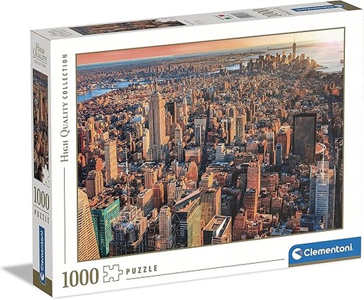 [8005125396467] CLEM PUZZLE HQC NEW YORK CITY 1000PCS-39646