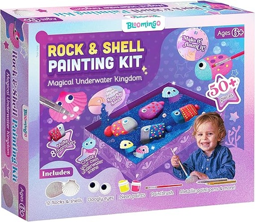 [8906169660920] Rock & Shell Painting Kit -BLM0053