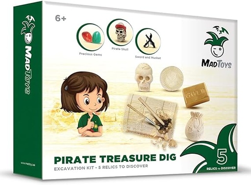 [7424104884817] 5 IN 1 DIG KIT PIRATE ASST-488481