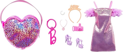 [194735177127] Barbie® Fashion 2 Pk Asst -HJT42