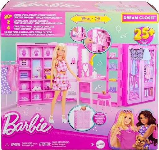 [194735227396] Barbie Dream Closet 3.0 + Doll-HXD58
