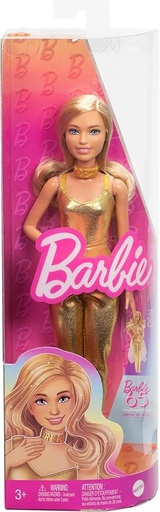 [194735176779] Barbie Fashionistas Doll Golden Dreams-HRH19