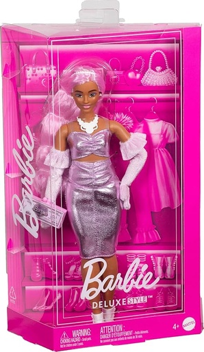 [194735255979] Barbie Barbiecore Deluxe Fashionistas  Curvy -HYV25