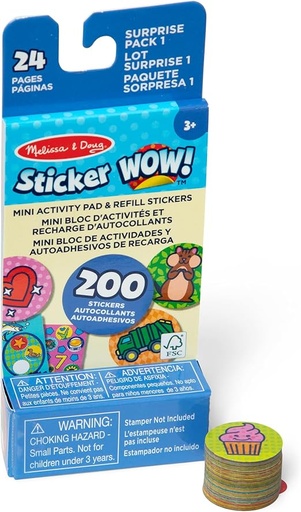 [772502993] Sticker WOW Mini Activity Pad  Surprise Pk -MD50299