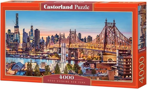 [5904438400256] New York Puzzle 4000 Pcs-Castor 400256-2