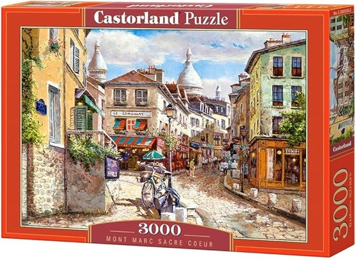 [5904438300518] Mont Marc Sacre Coeur Puzzle 3000Pcs-Castor 300518-9