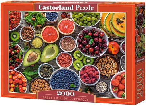 [5904438200993] Superfood Puzzle 2000Pcs-Castor 200993-9