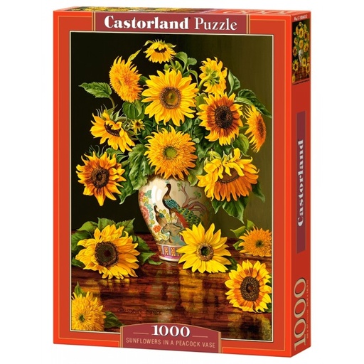 [5904438103843] Sunflower in a  Vase pcs Puzzle 1000Pcs-Castor 103843-9