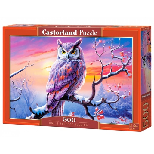 [5904438054022] Owl's Perfect Evening Puzzle  500Pcs-B-54022-6