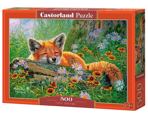[5904438053872] Foxy Dreams Puzzle  500Pcs-Castor B53872-6