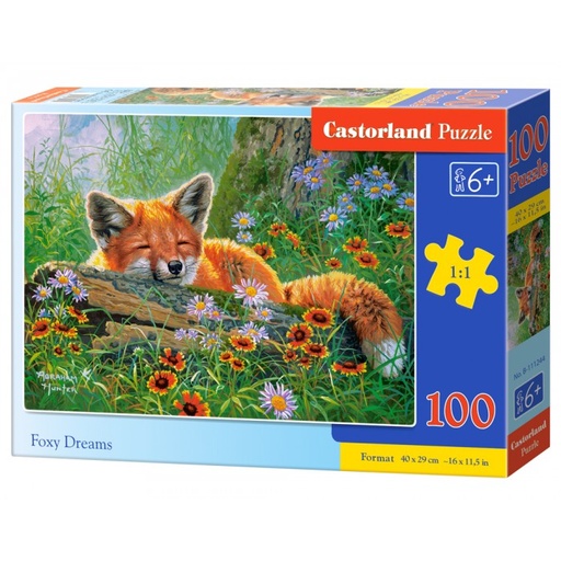 [5904438111244] Foxy Dreams Puzzle 100 pcs-Castor B111244-6